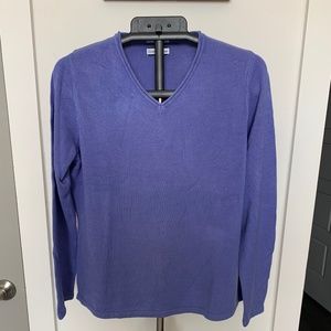 croft & barrow purple large sweater